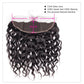 10A Water Wave Human Hair 3 Bundles With 13x4 Full Frontal Lace 100% Remy Human Hair