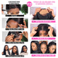 Transparent 13x6 Lace Front 5x5 Glueless Lace Closure Wig Ready To Wear Human Hair Wigs Brazilian Straight Hair