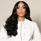 Elegant Double Drawn Chest Length 5x5 Glueless Closure Ready To Go Wig 13x6 Lace Front Human Hair Wigs